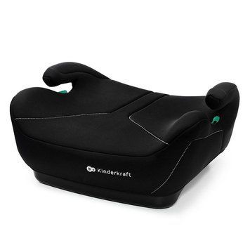 Бустер-автокресло Kinderkraft i-Boost 2 Black (KCIBOO02BLK0000) со съемным чехлом, эргономичная форма, легкий вес