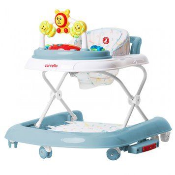 Ходунки CARRELLO Libero CRL-9602/3 Blue 3 в 1 (ходунки, гойдалка, каталка)