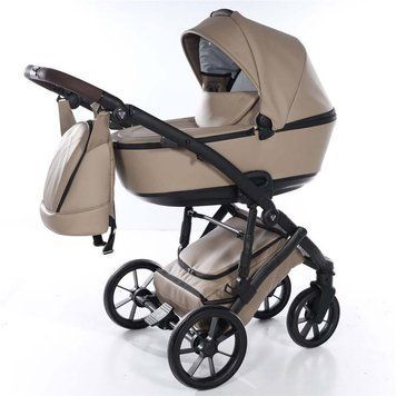 Універсальна коляска 2в1 Junama Space Eco New 02 Cappucino