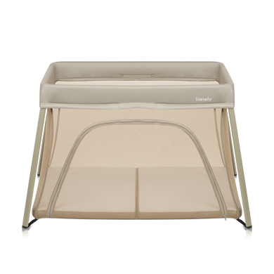 Ліжко-манеж 3в1 для новонароджених Lionelo ALICE BEIGE OLIVE
