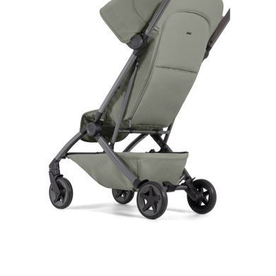 Прогулянкова коляска Joolz Aer2 Sage green компактний для подорожей, легка вага, спинка розкладається до лежачого положення