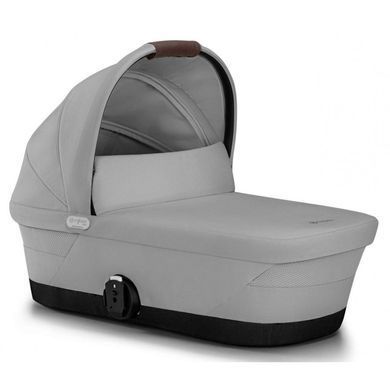 Универсальная коляска 2 в 1 для двойни или погоды Cybex Gazelle S SLV Stone Grey 2025
