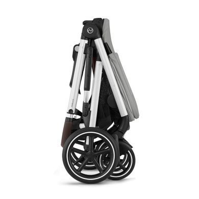 Универсальная коляска 2 в 1 для двойни или погоды Cybex Gazelle S SLV Stone Grey 2025
