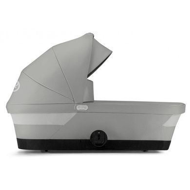 Универсальная коляска 2 в 1 для двойни или погоды Cybex Gazelle S SLV Stone Grey 2025