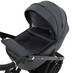 Коляска 2 в 1 графит Adamex Blanc Eco SA-5