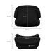 Бустер-автокресло Kinderkraft i-Boost 2 Black (KCIBOO02BLK0000) со съемным чехлом, эргономичная форма, легкий вес