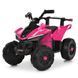 Детский электрический квадроцикл Bambi Racer M 6378EL-8 розовый передние фары со светом, MP3, Bluetooth, колеса EVA