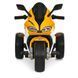 Детский мотоцикл Bambi Racer M 6307EL-6 желтый с подсветкой корпуса, светящиеся фары, музыкальные эффекты, MP3, USB разъем, AUX, BLUETOOTH