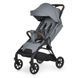 Прогулянкова коляска El Camino AMBER ME 1227 Owl Gray непробивні PU-колеса, ремінь від сповзання, регульована батьківська ручка