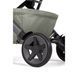Прогулянкова коляска Joolz Aer2 Sage green компактний для подорожей, легка вага, спинка розкладається до лежачого положення