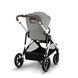Универсальная коляска 2 в 1 для двойни или погоды Cybex Gazelle S SLV Stone Grey 2025
