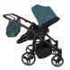 Универсальная коляска 2 в 1 для двойни Junama V3 Duo 03 Green