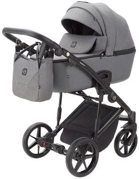 Коляска 2 в 1 Adamex Mobi Air (Thermo) ECO шкіра 100% PS-108