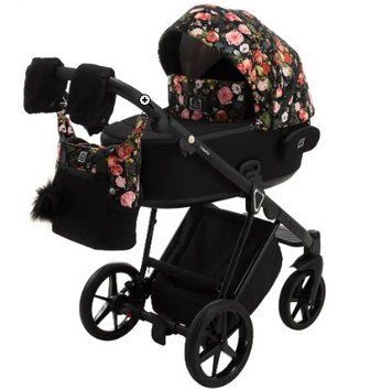 Коляска 2 в 1 Adamex Porto Flowers