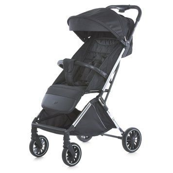 Коляска прогулянкова El Camino ME 1129 LINK Black Striped легка з автоматичним складанням до 22 кг