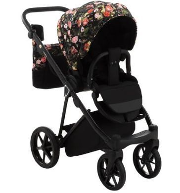 Коляска 2 в 1 Adamex Porto Flowers