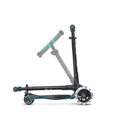 Самокат-трансформер для детей 4в1 smarTrike Xtend Ride-on Teal с родительской ручкой, большие колеса со светодиодной подсветкой, система Xtend