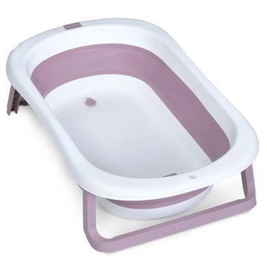 Ванночка дитяча складна з вкладишем і термометром El Camino Me 1151 Plus Lilac