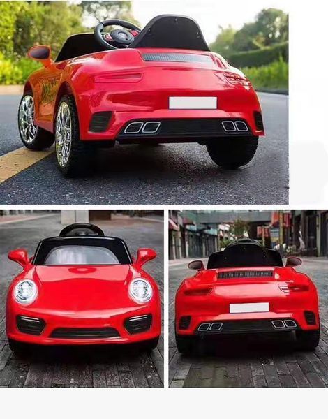 Эл-мобиль T-7642 EVA RED легковой на Bluetooth 2.4G Р/У 2*6V4.5AH мотор 2*20W с MP3 104*57*46 /1/