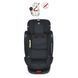 Автокресло El Camino Everest ME 1114 Black ISOFIX, Top Tether и вкладыш для новорожденных