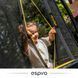 Батут дитячий ESPIRO SKY UP 244 см чорно-зелений металева рама з оцинкованих сталевих труб, сітка