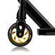 Двоколісний дитячий самокат Lionelo Whizz Black Carbon Yellow