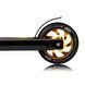 Двоколісний дитячий самокат Lionelo Whizz Black Carbon Yellow