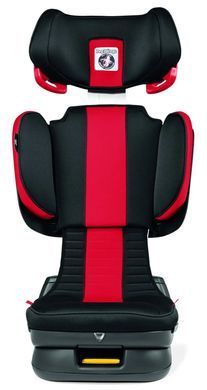 Автокресло Peg-Perego Viaggio 2-3 Flex Monza черное с красным