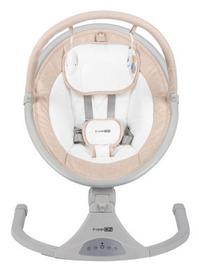 Убаюкивающий центр-шезлонг для новорожденных FreeON Elite beige