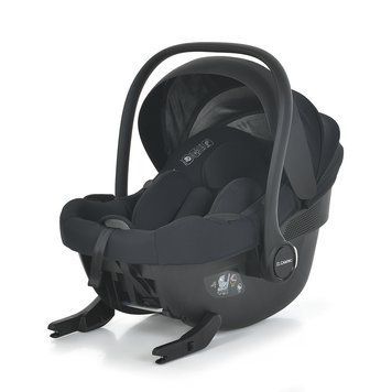 Автокрісло El Camino i-LOCK ME 1210 Black з кріпленням ISOFIX, регулювання підголівника, капюшон із вентиляційною вставкою