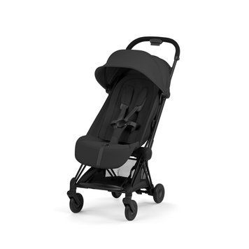 Прогулочная коляска Cybex Coya Style Sepia Black Matt Black Frame в самолет, стандарт ручной клади IATA, ультракомпактная