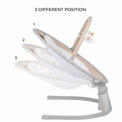 Убаюкивающий центр-шезлонг для новорожденных FreeON Elite beige