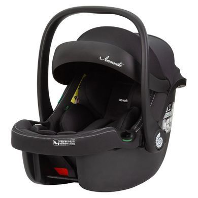 Автокресло+база CARRELLO Ammonite CRL-8803 Absolute Black i-Size 40-87см ISOFIX