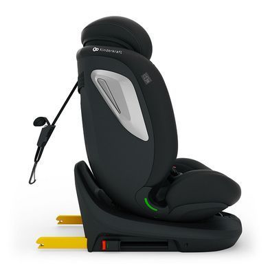 Автокрісло Kinderkraft i-Grow 2 Plus i-Size Black (KCIGRO02BLKPL00) з поворотною базою EASY SPIN 360&deg;, вкладиш для новонародженого, система AIR FLOW