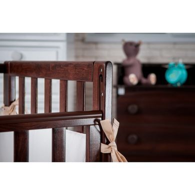 Дитяче ліжко Twins Pinocchio з шухлядою горіх