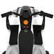 Детский электрический квадроцикл Bambi Racer M 6378EL-1 белый передние фары со светом, MP3, Bluetooth, колеса EVA