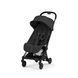 Прогулочная коляска Cybex Coya Style Sepia Black Matt Black Frame в самолет, стандарт ручной клади IATA, ультракомпактная
