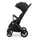 Прогулянкова коляска Kinderkraft Dave Venezian Black (KSDAVE00BLK0000) з великими колесами, автоматичне складання, велике спальне місце