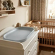 Пеленальный матрас Twins Paddy Vintage Grey высокий бортик, водонепроницаемый, антибактериальная поверхность