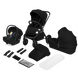 Універсальна коляска 3в1 Lionelo Mika Plus Black Onyx