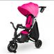 Велосипед складной трехколесный детский Qplay Nova+ Rubber Floral Pink
