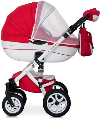Универсальная коляска 2 в 1 Riko Brano Ecco 20 Sport Red