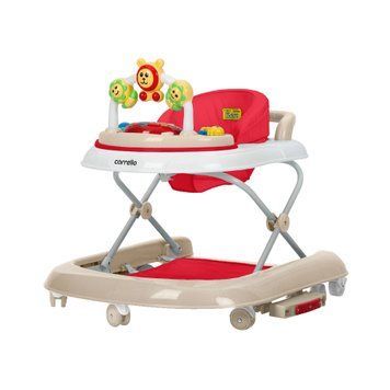 Ходунки CARRELLO Libero CRL-9602/3 Red 3 в 1 (ходунки, гойдалка, каталка)