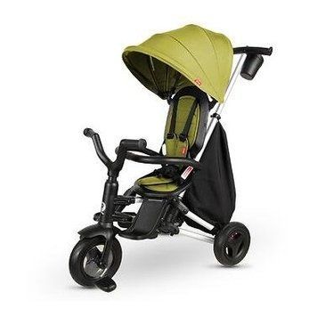 Велосипед складной трехколесный детский Qplay Nova+ Rubber Military Green