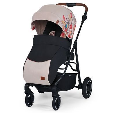 Прогулочная коляска Kinderkraft All Road Bird (KKWALROBIR0000) 5 уровней ручки, Click & Fold, реверсивная установка