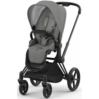 Універсальна коляска 2 в 1 Cybex Priam 4.0 Mirage Grey шасі Matt Black