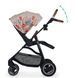 Прогулочная коляска Kinderkraft All Road Bird (KKWALROBIR0000) 5 уровней ручки, Click & Fold, реверсивная установка