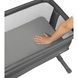 Приставная кроватка-люлька 2 в 1 Bebe Confort Zina Mineral Graphite