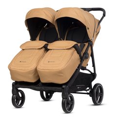 Прогулянкова коляска для двійні Euro-Cart Doblo 2024 Camel