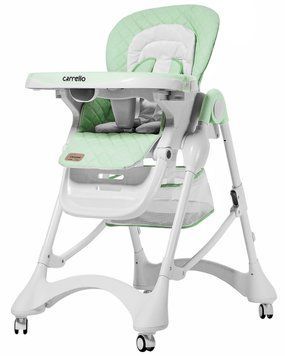 Стілець для годування CARRELLO Caramel CRL-9501/3 Pale Green /1/ MOQ